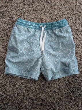 Chubbies The Whale Sharks (Boys Classic Lined Swim Trunk) - XS 6/7